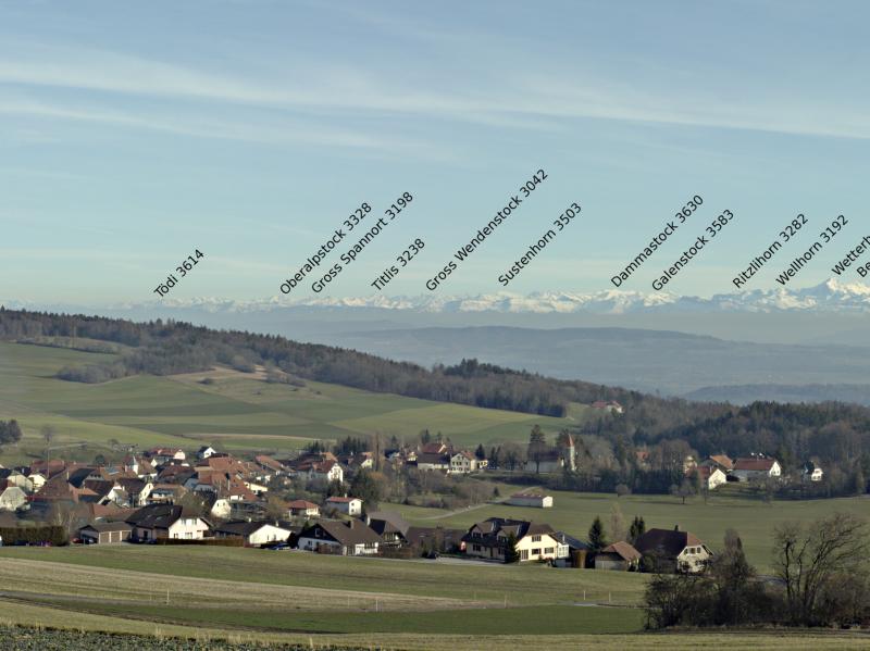 Lignières and the Alps: Panel 2 of 6