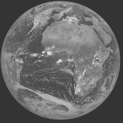 Meteosat-7 imagery for 2005-04-05 12:00 UTC Copyright  2005 EUMETSAT