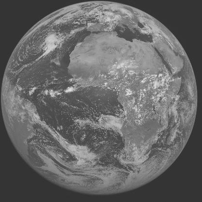 Meteosat-7 imagery for 2005-05-03 12:00 UTC Copyright  2005 EUMETSAT