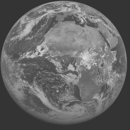 Meteosat-7 imagery for 2005-05-24 12:00 UTC Copyright  2005 EUMETSAT