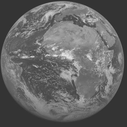 Meteosat-7 imagery for 2005-05-26 12:00 UTC Copyright  2005 EUMETSAT