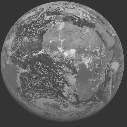 Meteosat-7 imagery for 2005-06-11 12:00 UTC Copyright  2005 EUMETSAT