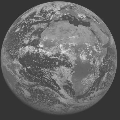 Meteosat-7 imagery for 2005-06-24 12:00 UTC Copyright  2005 EUMETSAT