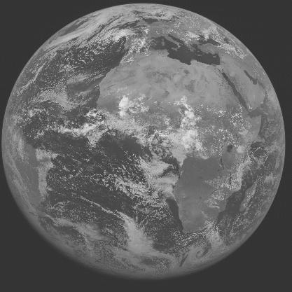 Meteosat-7 imagery for 2005-06-27 12:00 UTC Copyright  2005 EUMETSAT
