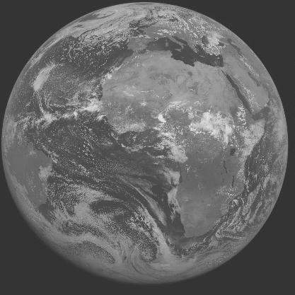 Meteosat-7 imagery for 2005-07-16 12:00 UTC Copyright  2005 EUMETSAT