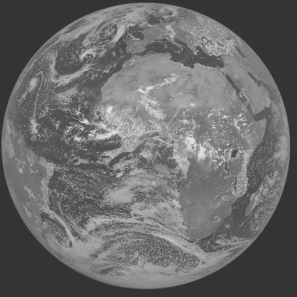 Meteosat-7 imagery for 2005-09-03 12:00 UTC Copyright  2005 EUMETSAT