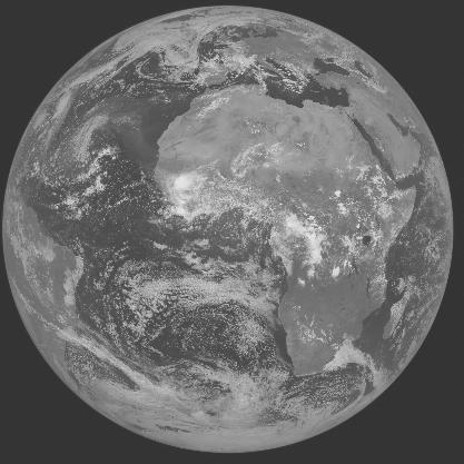 Meteosat-7 imagery for 2005-09-06 12:00 UTC Copyright  2005 EUMETSAT