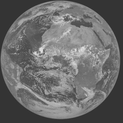 Meteosat-7 imagery for 2005-09-07 12:00 UTC Copyright  2005 EUMETSAT