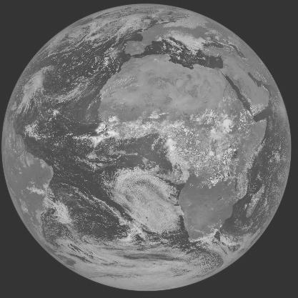 Meteosat-7 imagery for 2005-09-21 12:00 UTC Copyright  2005 EUMETSAT