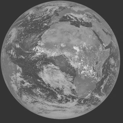 Meteosat-7 imagery for 2005-09-22 12:00 UTC Copyright  2005 EUMETSAT