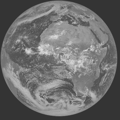 Meteosat-7 imagery for 2005-09-26 12:00 UTC Copyright  2005 EUMETSAT