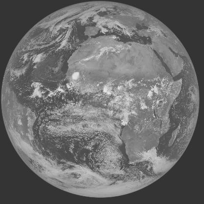 Meteosat-7 imagery for 2005-10-05 12:00 UTC Copyright  2005 EUMETSAT
