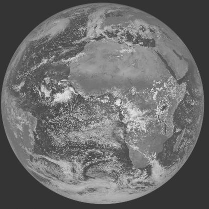 Meteosat-7 imagery for 2005-10-12 12:00 UTC Copyright  2005 EUMETSAT
