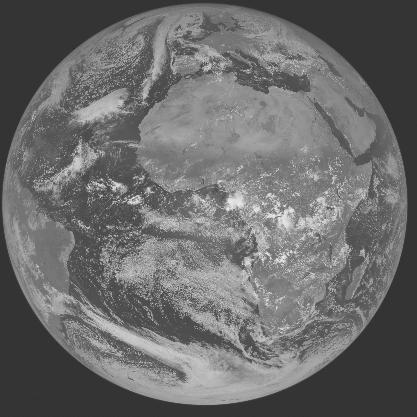 Meteosat-7 imagery for 2005-10-15 12:00 UTC Copyright  2005 EUMETSAT