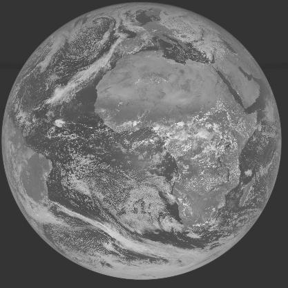 Meteosat-7 imagery for 2005-10-16 12:00 UTC Copyright  2005 EUMETSAT