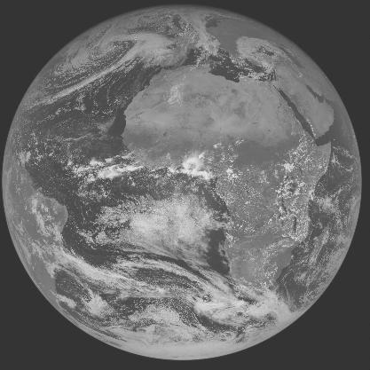 Meteosat-7 imagery for 2005-11-01 12:00 UTC Copyright  2005 EUMETSAT