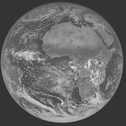 Meteosat-7 imagery for 2005-11-07 12:00 UTC Copyright  2005 EUMETSAT