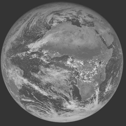 Meteosat-7 imagery for 2005-11-14 12:00 UTC Copyright  2005 EUMETSAT