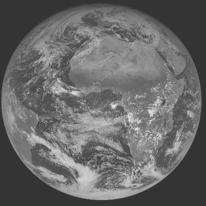 Meteosat-7 imagery for 2005-11-21 12:00 UTC Copyright  2005 EUMETSAT