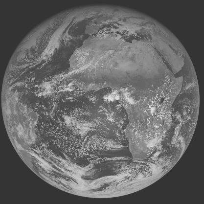 Meteosat-7 imagery for 2005-12-10 12:00 UTC Copyright  2005 EUMETSAT