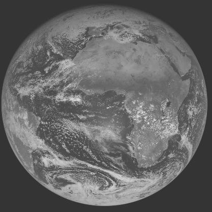 Meteosat-7 imagery for 2005-12-14 12:00 UTC Copyright  2005 EUMETSAT