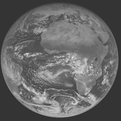 Meteosat-7 imagery for 2005-12-16 12:00 UTC Copyright  2005 EUMETSAT