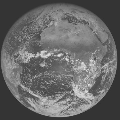 Meteosat-7 imagery for 2006-01-07 12:00 UTC Copyright  2006 EUMETSAT