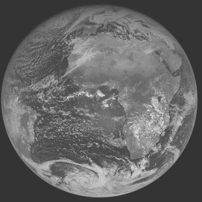 Meteosat-7 imagery for 2006-01-12 12:00 UTC Copyright  2006 EUMETSAT