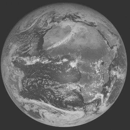 Meteosat-7 imagery for 2006-01-19 12:00 UTC Copyright  2006 EUMETSAT