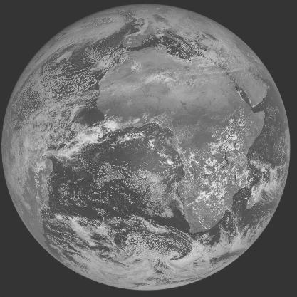 Meteosat-7 imagery for 2006-02-14 12:00 UTC Copyright  2006 EUMETSAT