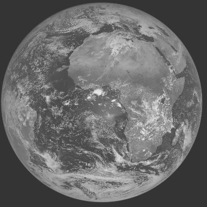 Meteosat-7 imagery for 2006-02-18 12:00 UTC Copyright  2006 EUMETSAT