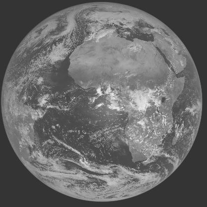 Meteosat-7 imagery for 2006-02-22 12:00 UTC Copyright  2006 EUMETSAT