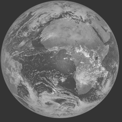 Meteosat-7 imagery for 2006-03-07 12:00 UTC Copyright  2006 EUMETSAT