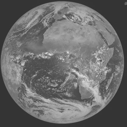 Meteosat-7 imagery for 2006-03-13 12:00 UTC Copyright  2006 EUMETSAT