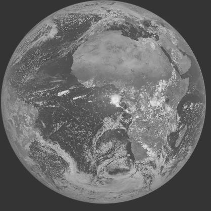 Meteosat-7 imagery for 2006-03-27 12:00 UTC Copyright  2006 EUMETSAT