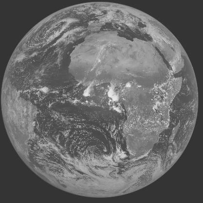 Meteosat-7 imagery for 2006-04-02 12:00 UTC Copyright  2006 EUMETSAT