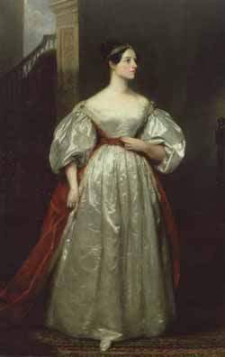 Portrait of Ada Augusta, Countess of Lovelace
