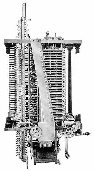 Mill and Printing Apparatus Constructed by H. P. Babbage