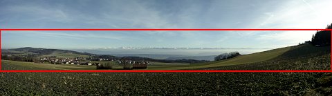 Full frame panorama as assembled by Hugin (reduced)